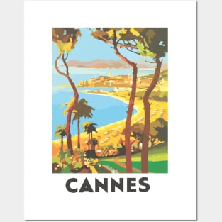 Cannes France Posters and Art